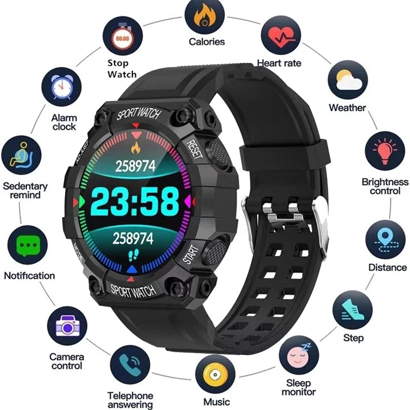 Watch Smart Y56 - Y56 Smart Watch Men Women Full