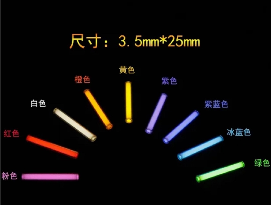 Tritium Gas Tube - Light emitting tube emits light for