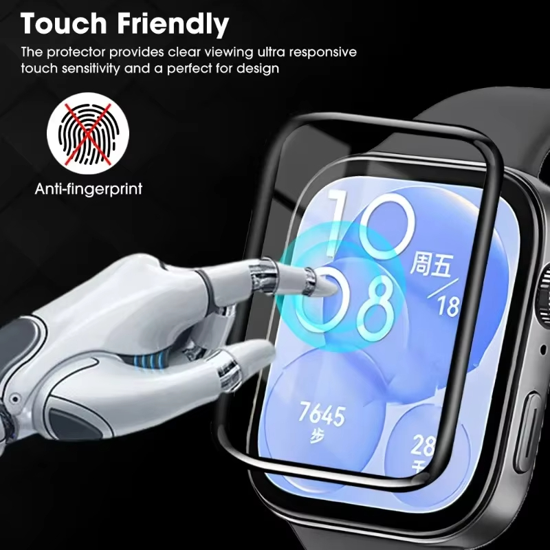 Smartwatch Watch Huawei - 1-5Pcs 9D Curved Film For Huawei