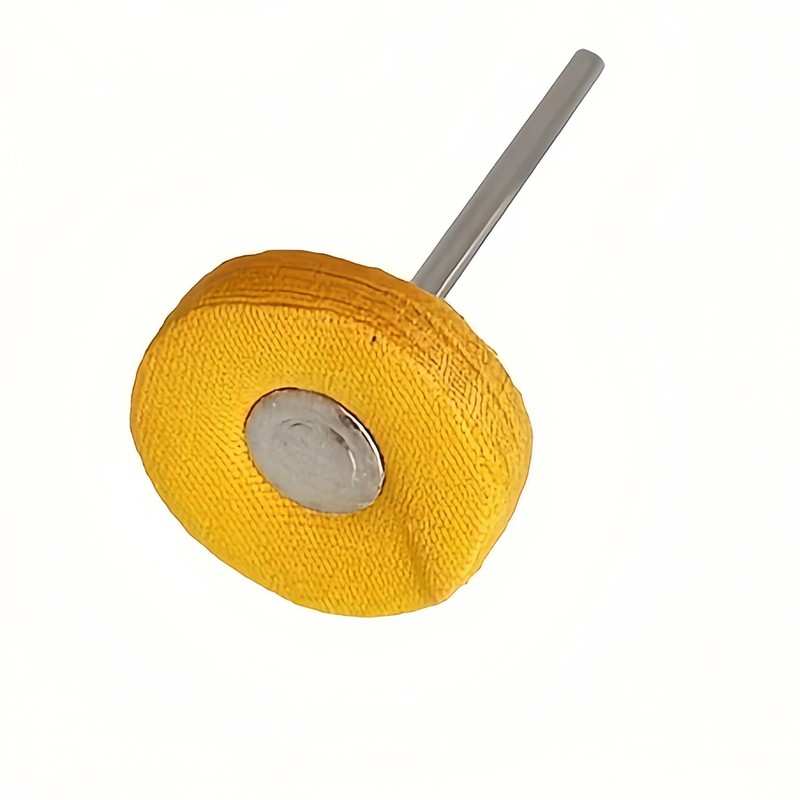 Watch Polishing Cloth - 21Pcs 3mm Yellow Polishing Cloth Wheel,