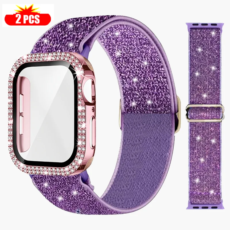 Smartwatch Watches For Women - Band+Case for Apple Watch 45mm 41mm