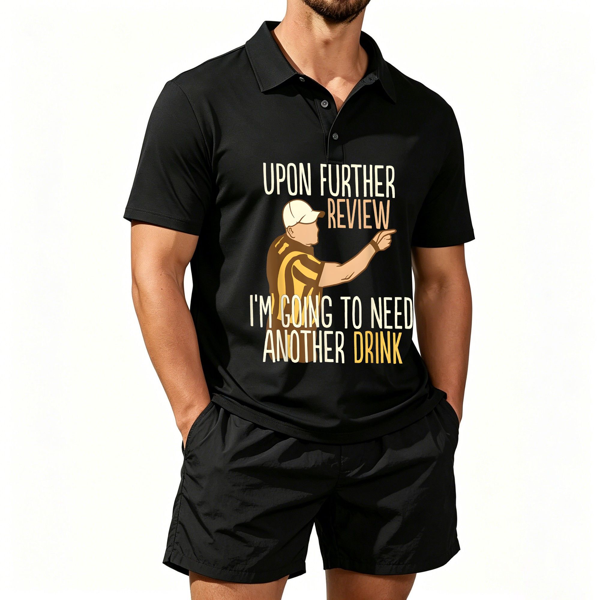 Watches Original - Men's Polo Shirt and Beach Shorts
