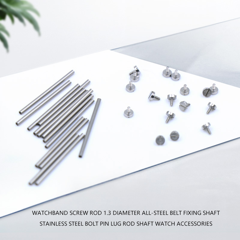 Replacement Watch Bracelet - 2PCs Watchband Screw Rod 1.3 Diameter