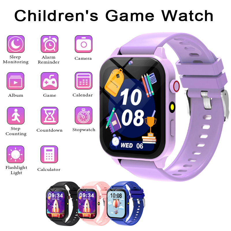 Smartwatch Watches Gift For Girls - Smartwatch Children's Games Watch 1.83 Inch