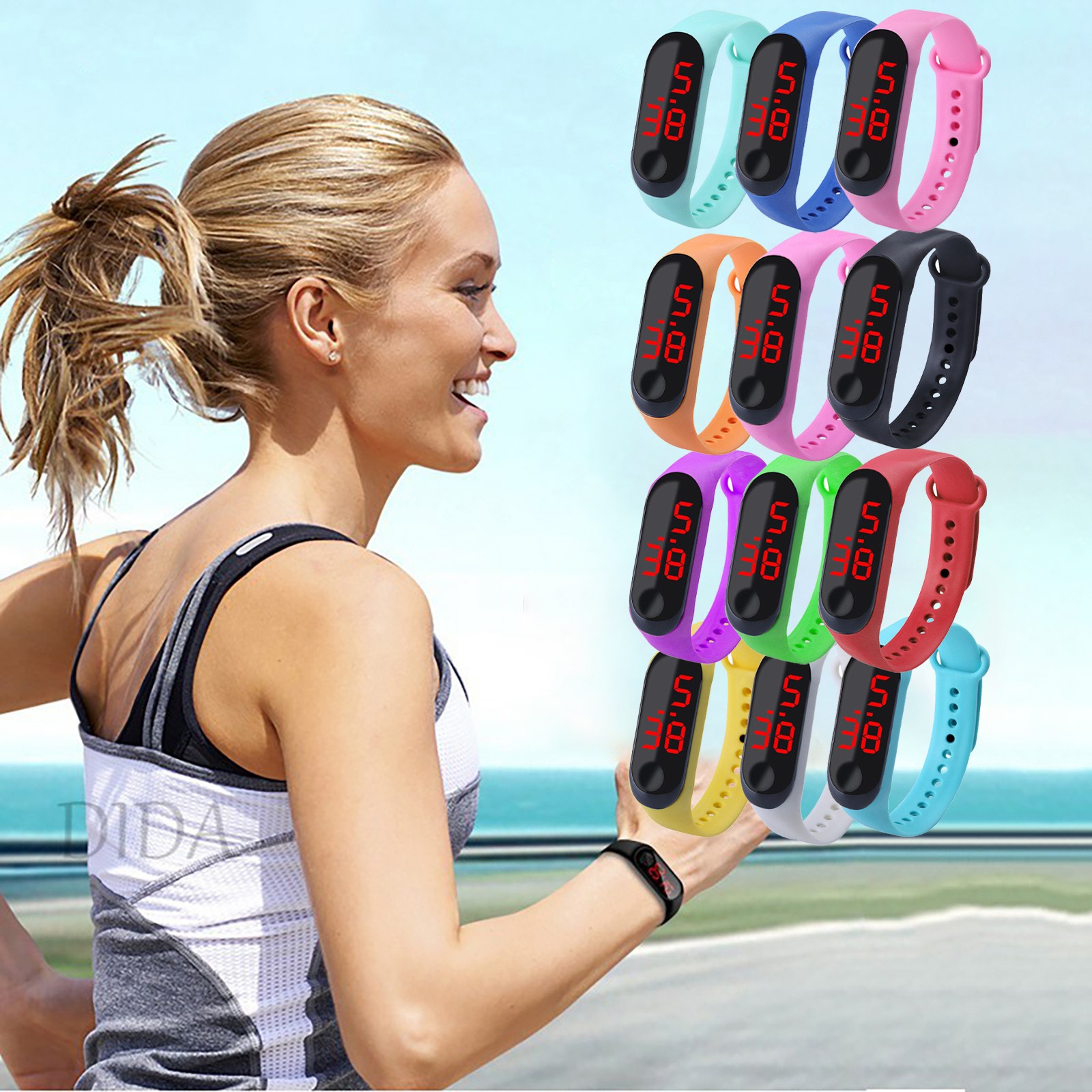 Smartwatch Watches For Kids - Sports Outdoor Bracelet Electronic Watch Sports