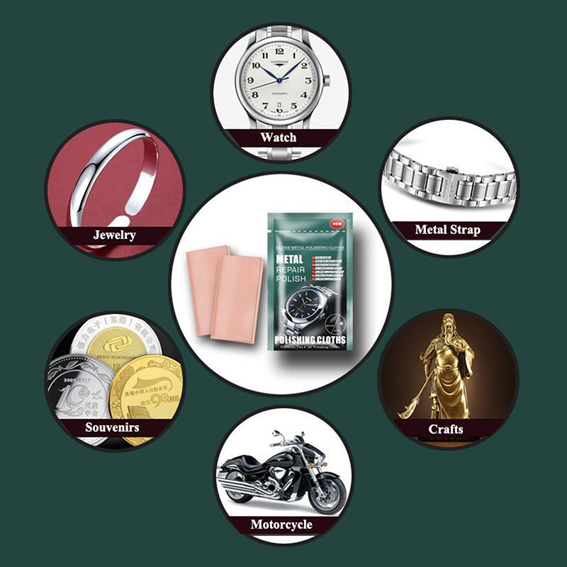 Watch Polishing Cloth - 5Pcs High Quality Metal Polishing Cloths