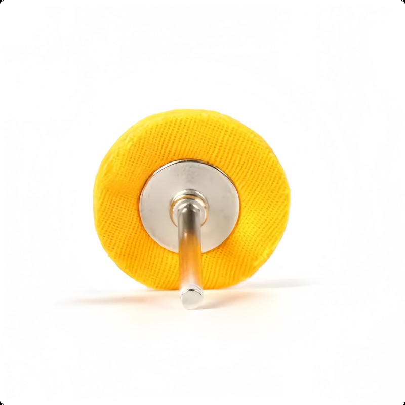 Watch Polishing Cloth - 48Pcs 3mm Yellow Polishing Cloth Wheel,