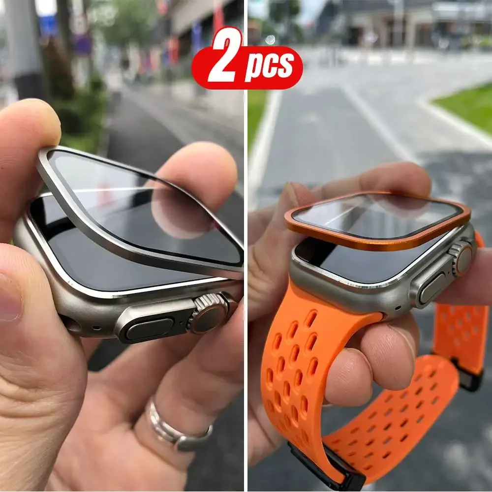 2PCS Titanium Metal Frame for  - đánh giá và giá Smartwatch Watches For Women