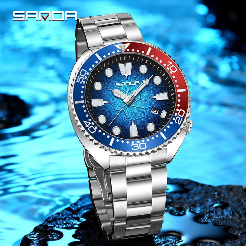 SANDA Classic Business Men's Q - đánh giá và giá Smartwatch Casual Watches For Men