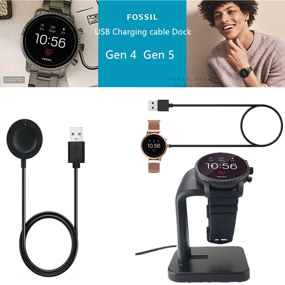 Sạc Dành Cho Hóa Thạch Gen 4 5 - đánh giá và giá Fossil Watches Smartwatch Gen 4