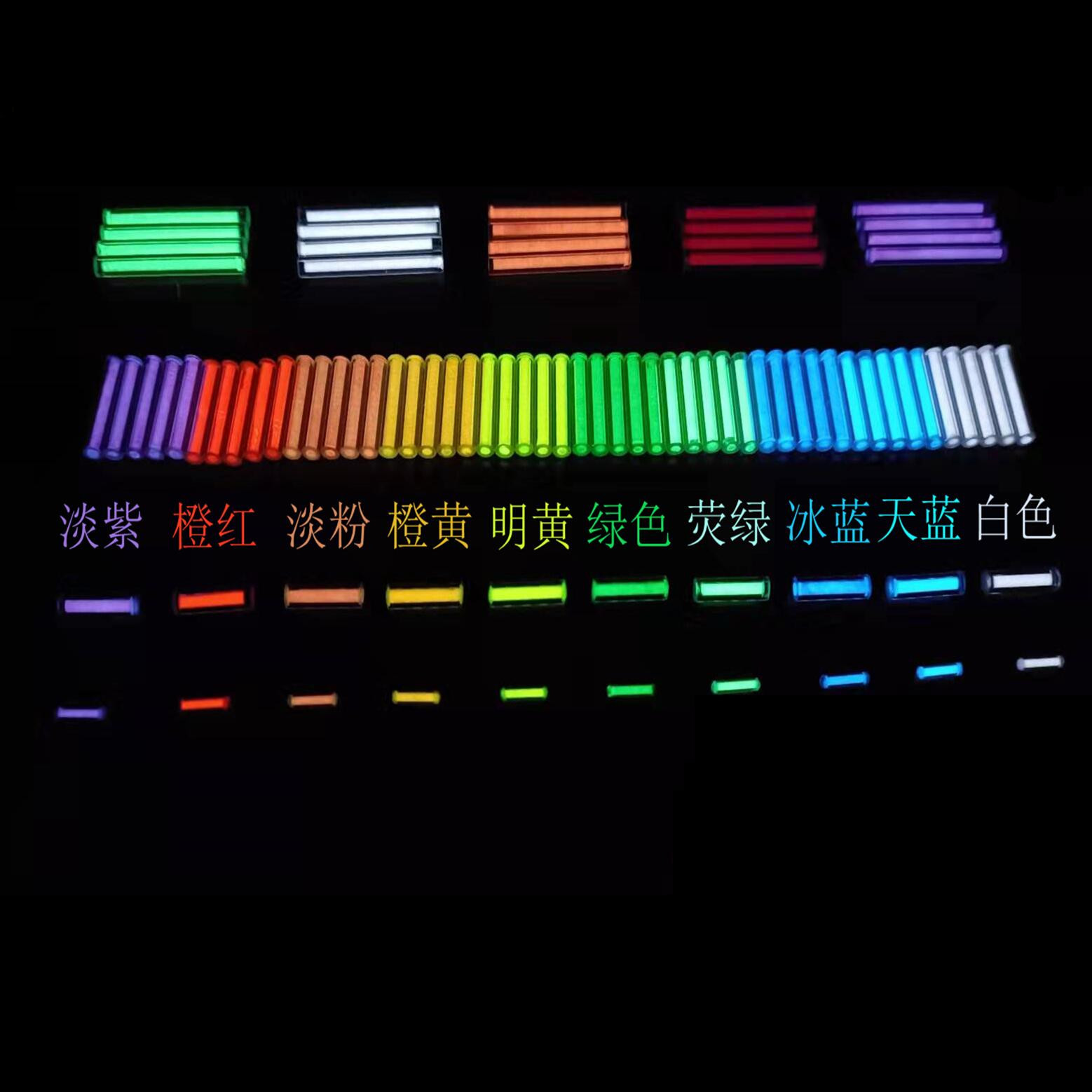 Edc glass night light tube tri - đánh giá và giá Tritium Gas Tube
