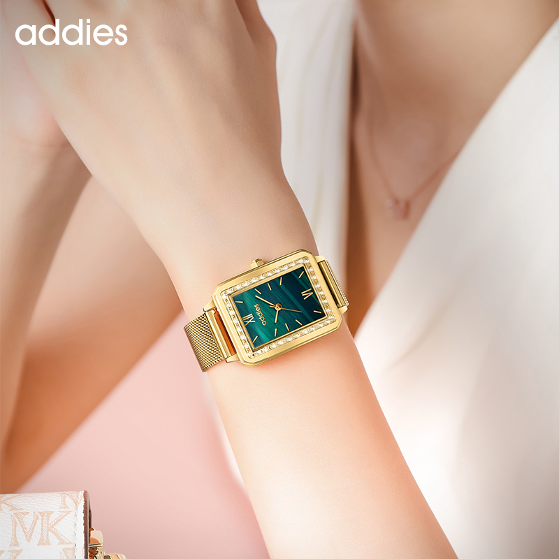 ADDIES Fashion Quartz Woman Wr - đánh giá và giá Mesh Stainless Strap