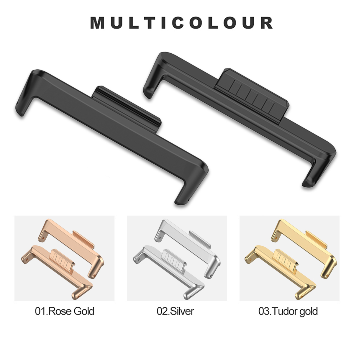 1Pair 12/14/18/20/22mm Metal C - đánh giá và giá Replacement Watch Bracelet