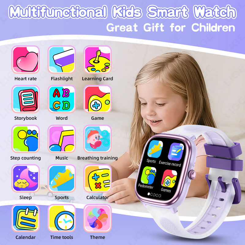LIGE Kids Smart Watch 1.83inch - đánh giá và giá Smartwatch Watches Gift For Girls