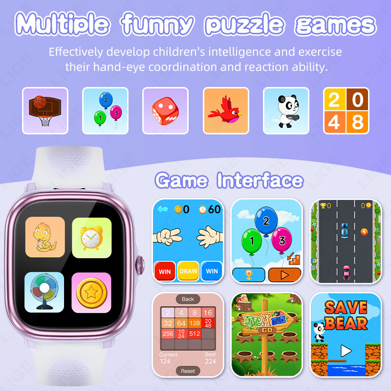 LIGE Kids Smart Watch 1.83inch - đánh giá và giá Smartwatch Watches Gift For Girls