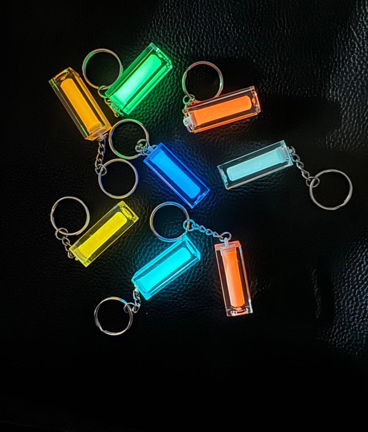 Nightglow Pendant, Key Bag Pen - đánh giá và giá Tritium Gas Tube