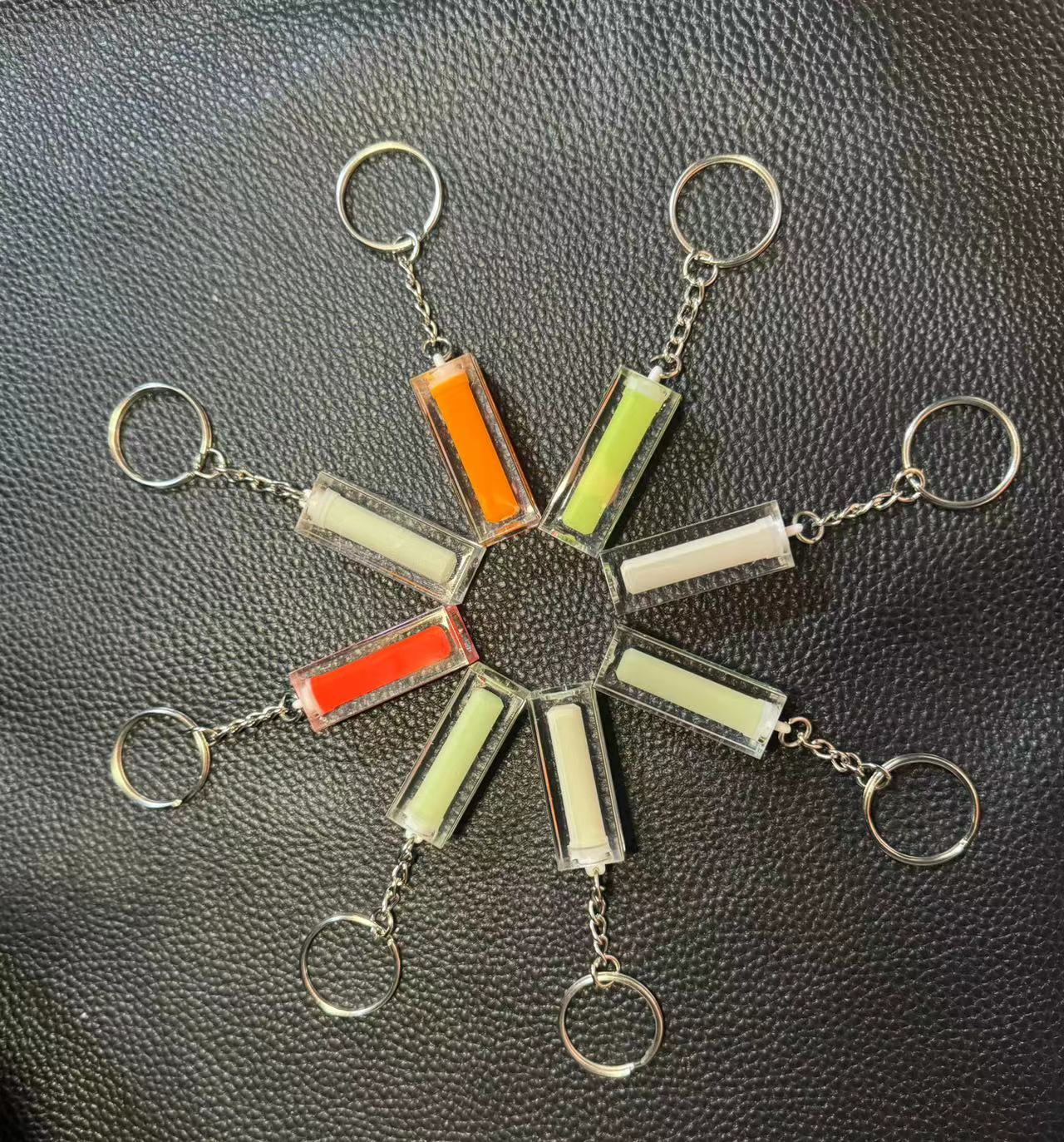 Nightglow Pendant, Key Bag Pen - đánh giá và giá Tritium Gas Tube