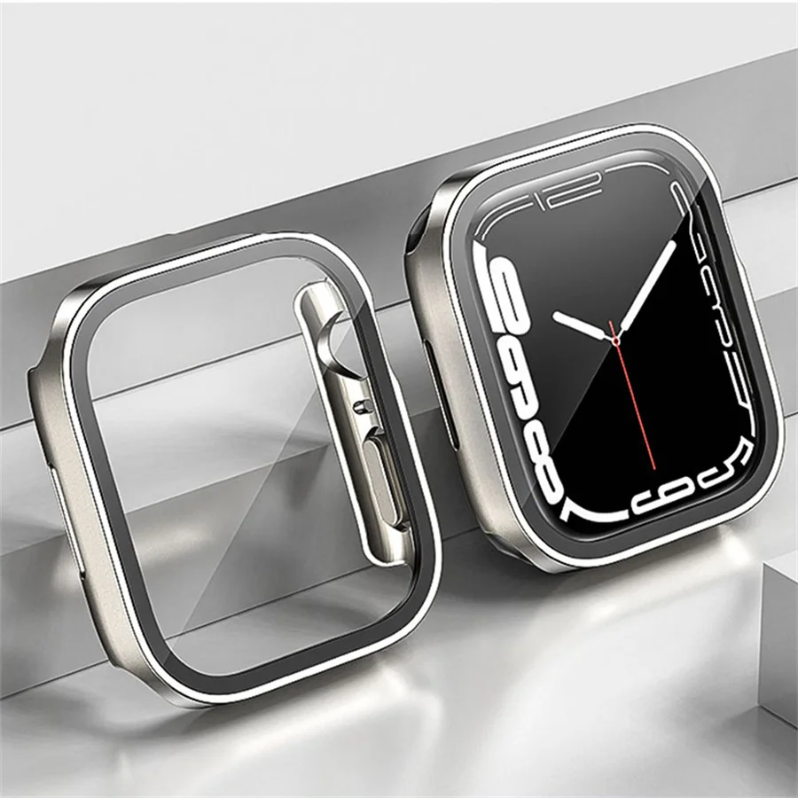 Glass+cover For Apple Watch ca - đánh giá và giá Smartwatch Watches For Women