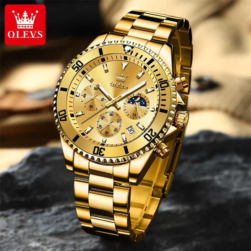 OLEVS Watch Men Top Brand Luxu - đánh giá và giá Smartwatch Watches For Men Brands
