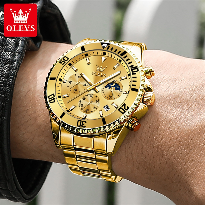 OLEVS Watch Men Top Brand Luxu - đánh giá và giá Smartwatch Watches For Men Brands