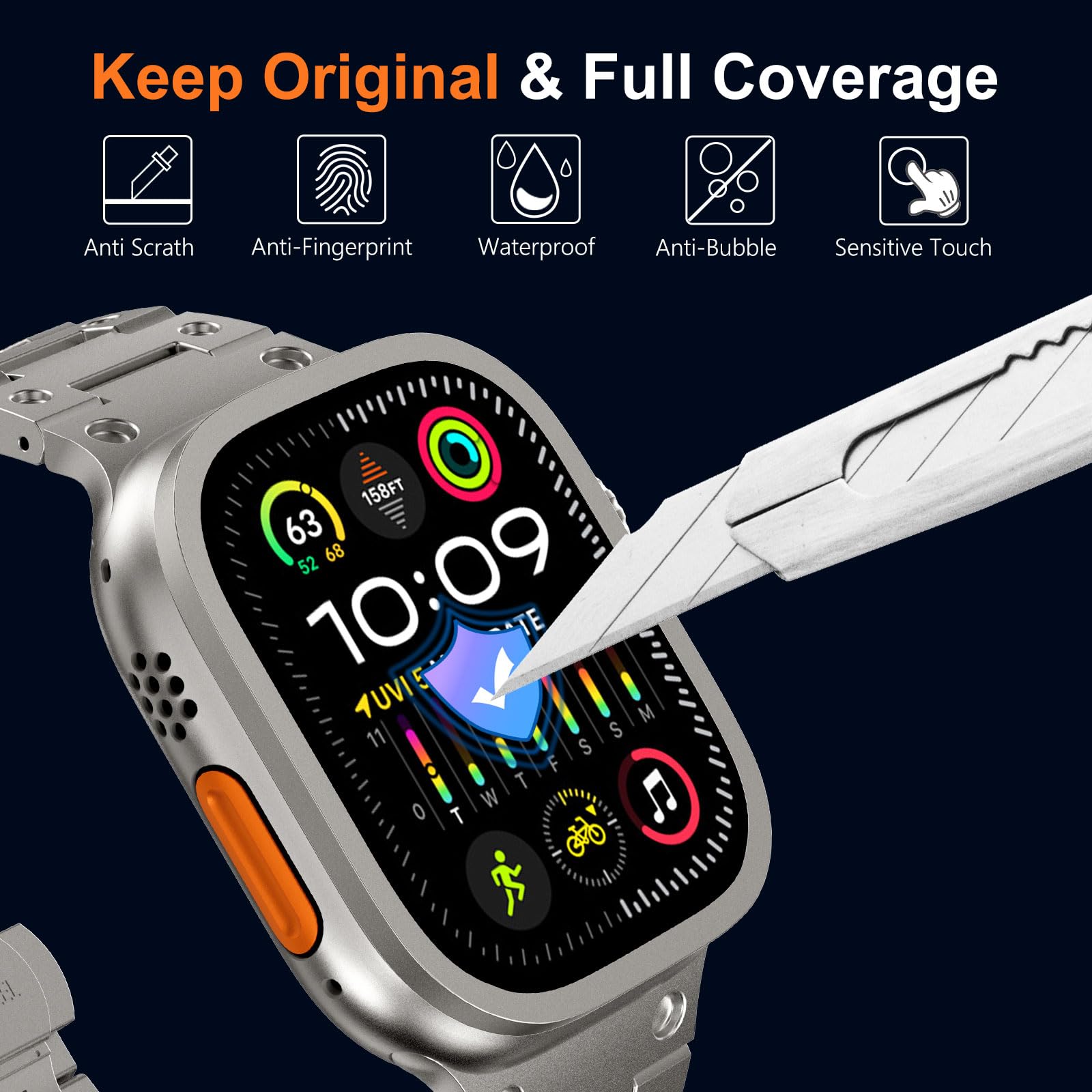 Tempered Glass for Apple Watch - đánh giá và giá Smartwatch Watches For Women