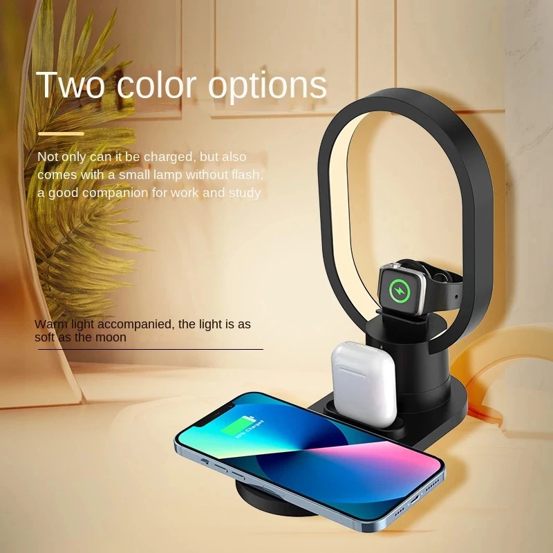 4in1 Night Light Wireless Char - đánh giá và giá Watch Xs8