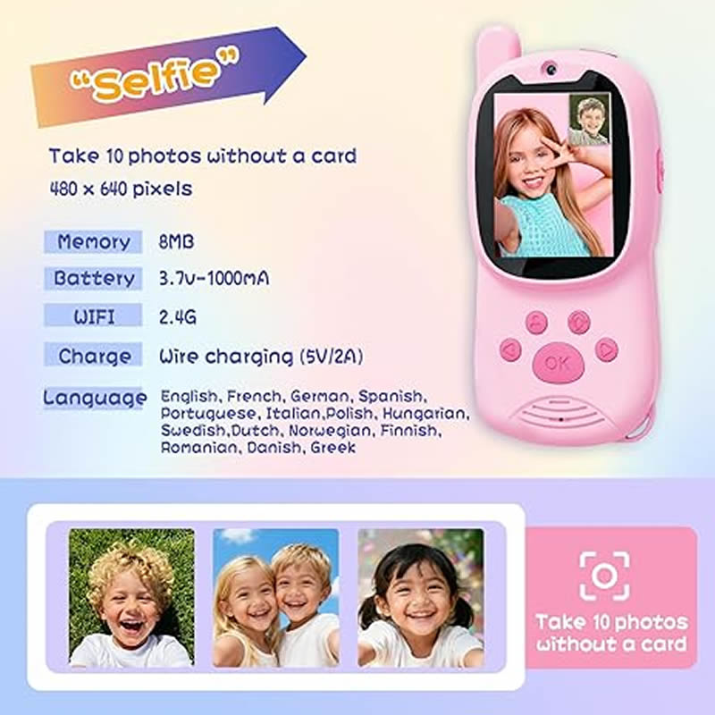 Walkie Talkies Cute 2Pack Rech - đánh giá và giá Smartwatch Watches Gift For Girls