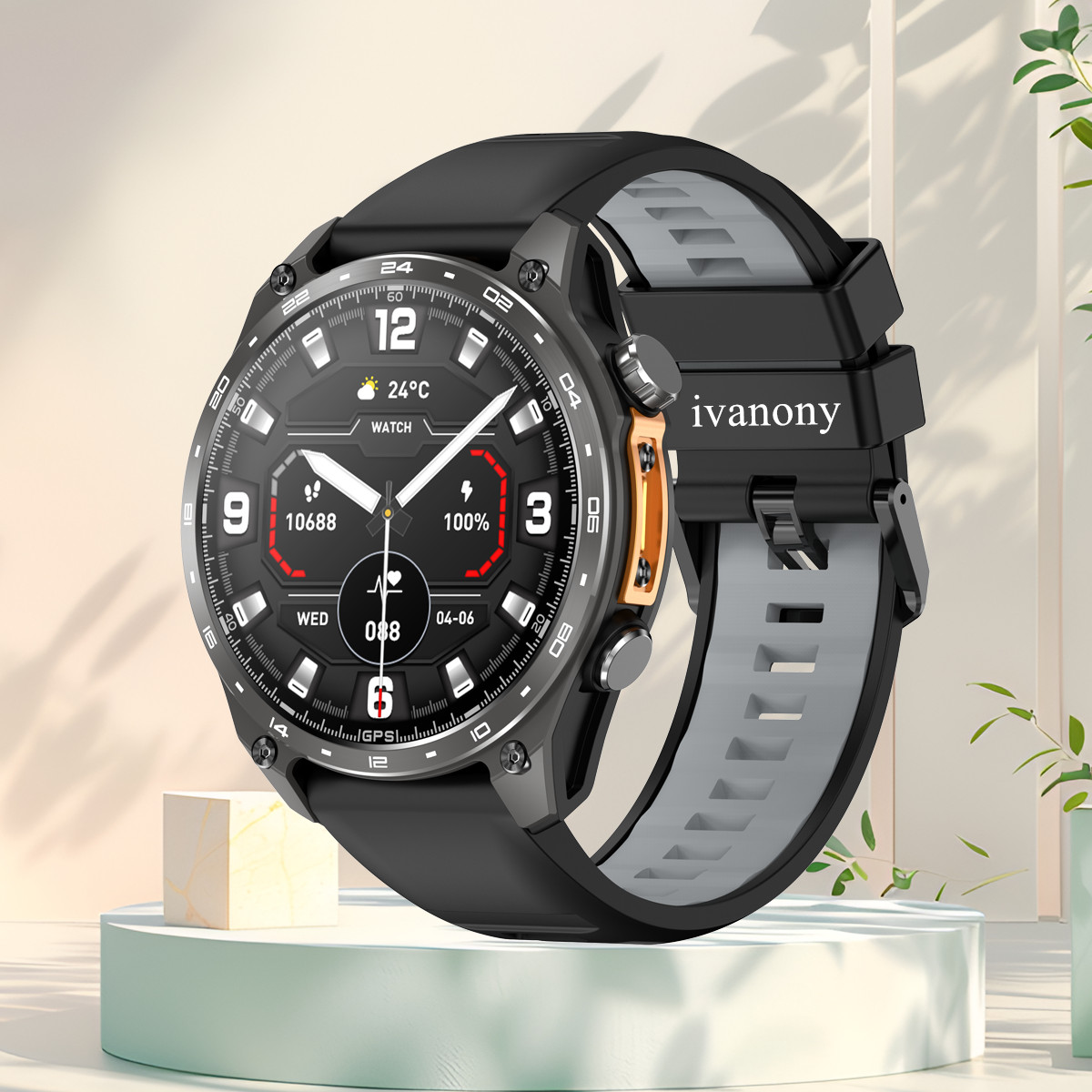 3ATM Waterproof Sports Smartwa - đánh giá và giá Smartwatch Watch Whatsapp
