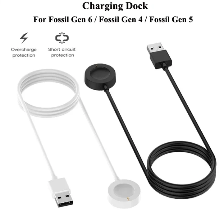 USB Magnetic Fast Charger Dock - đánh giá và giá Fossil Watches Smartwatch Gen 4