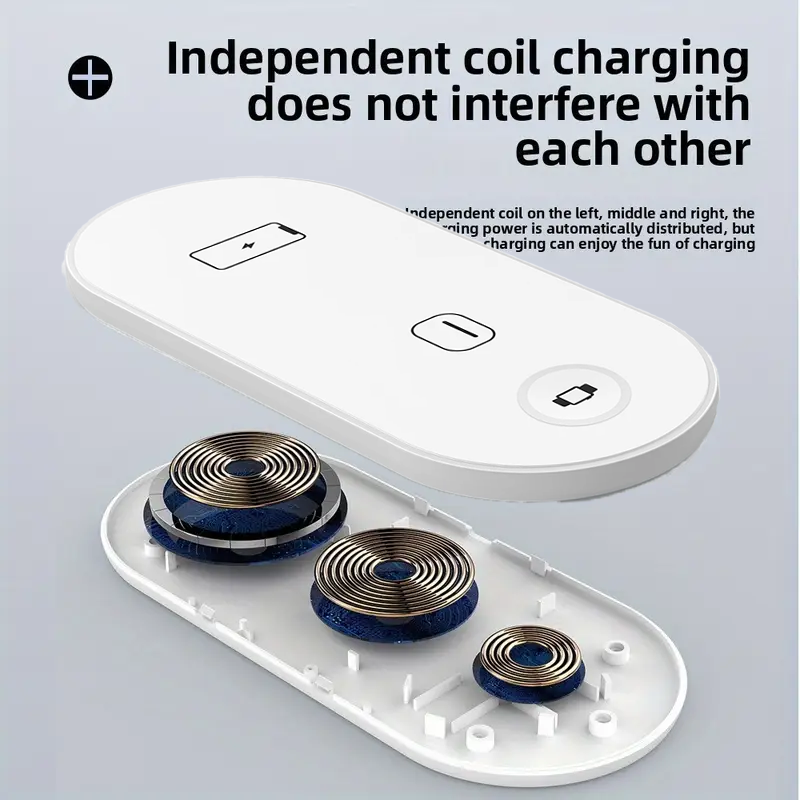 3 In 1 Dual Wireless Charger 4 - đánh giá và giá Watch Xs8