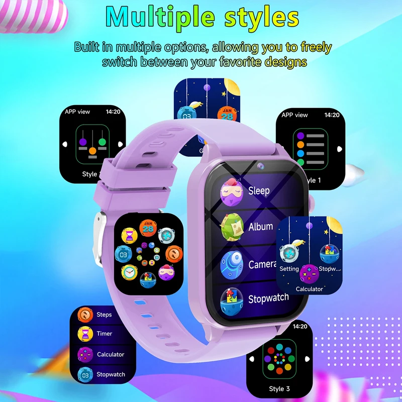 Kids Game Smart Watch Flashlig - đánh giá và giá Smartwatch Watches Gift For Girls