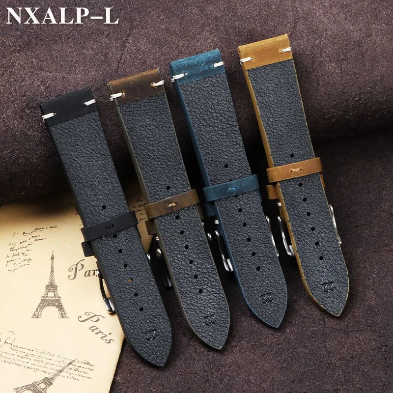 Vintage Oil Wax Leather Watch  - đánh giá và giá Seiko Watches Smartwatch