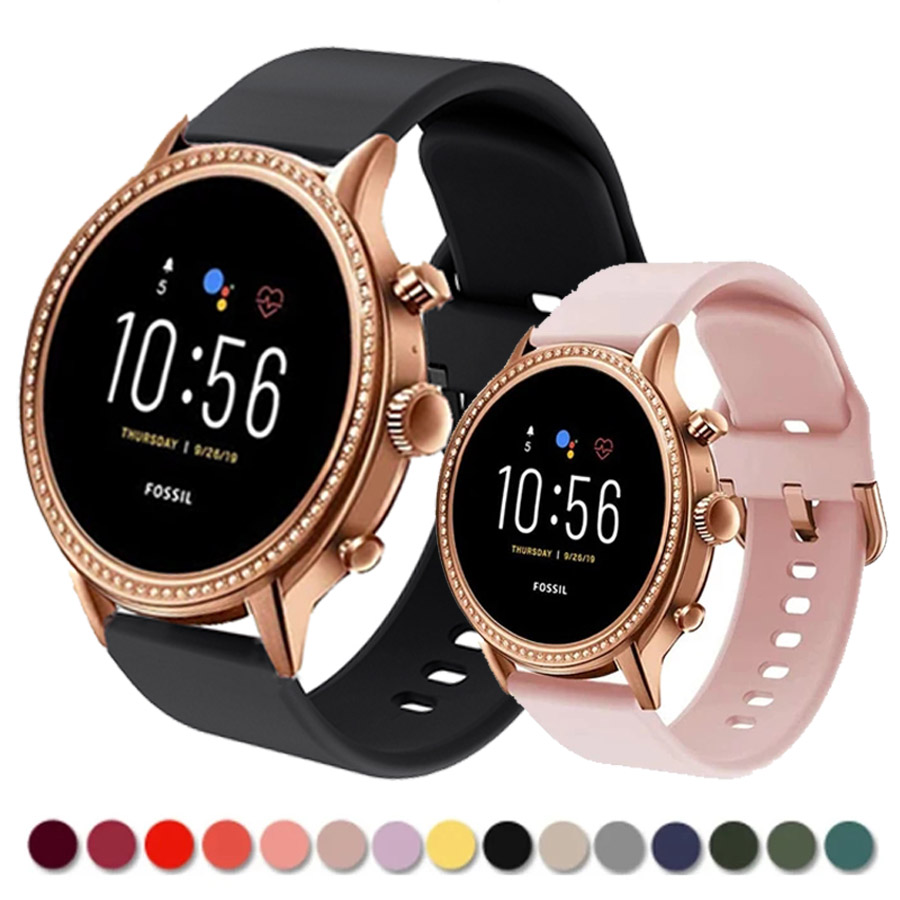 Silicone Strap For Fossil Wome - đánh giá và giá Fossil Watches Smartwatch Gen 4