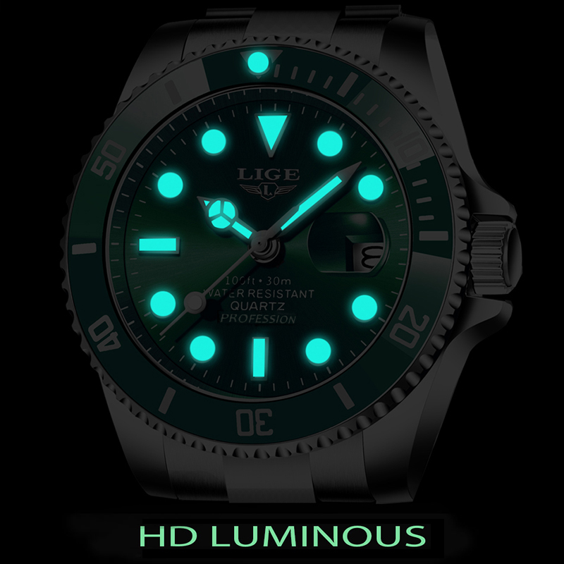 LIGE Cao Cấp Hàng Đầu Thời Tra - đánh giá và giá Smartwatch Watches For Men Brands