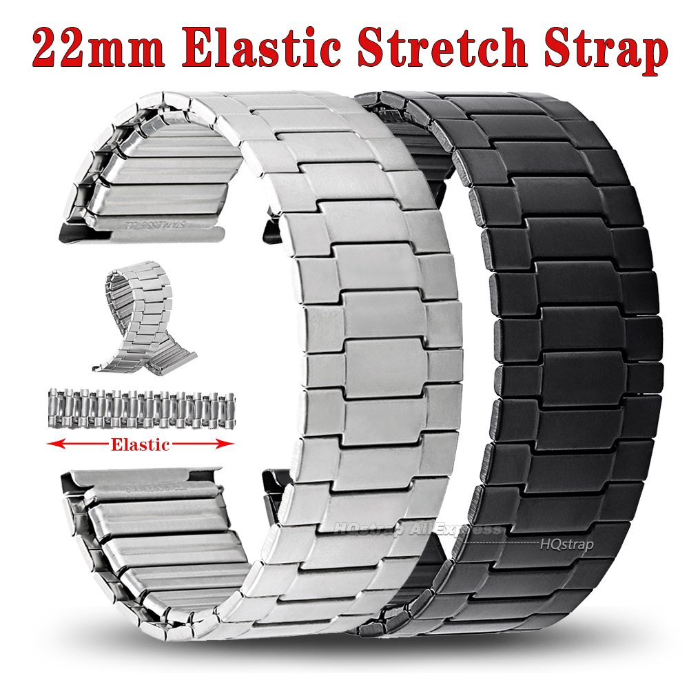Elastic Steel Watch Strap 22mm - đánh giá và giá Seiko Watches Smartwatch