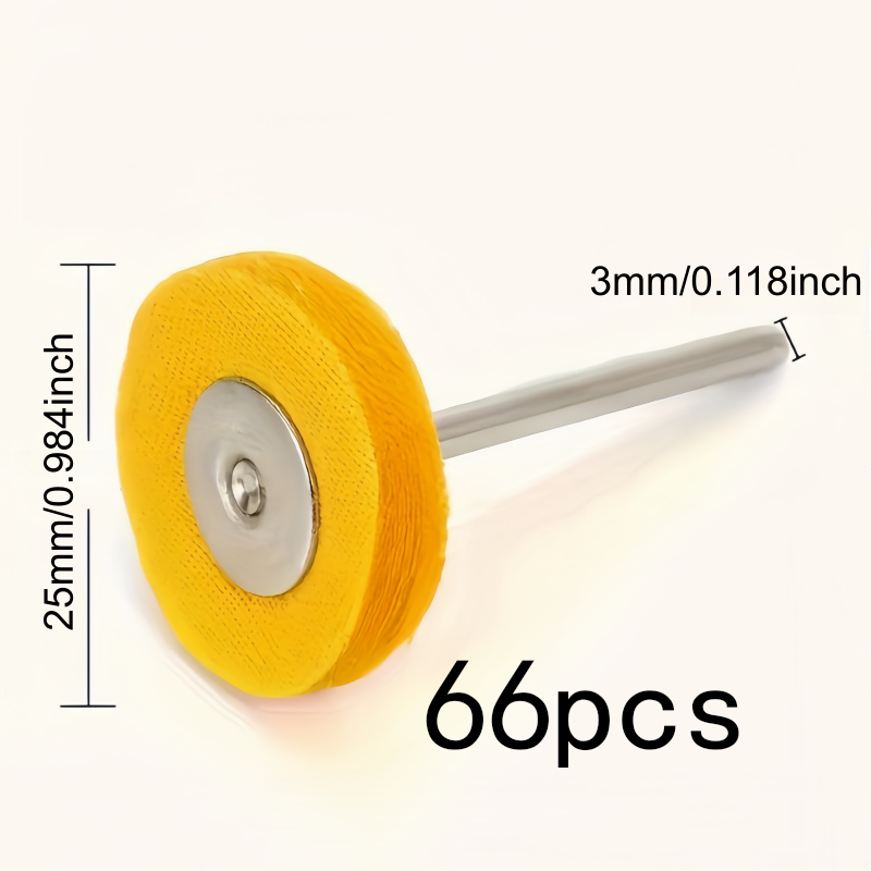 66Pcs 3mm Yellow Polishing Clo - đánh giá và giá Watch Polishing Cloth