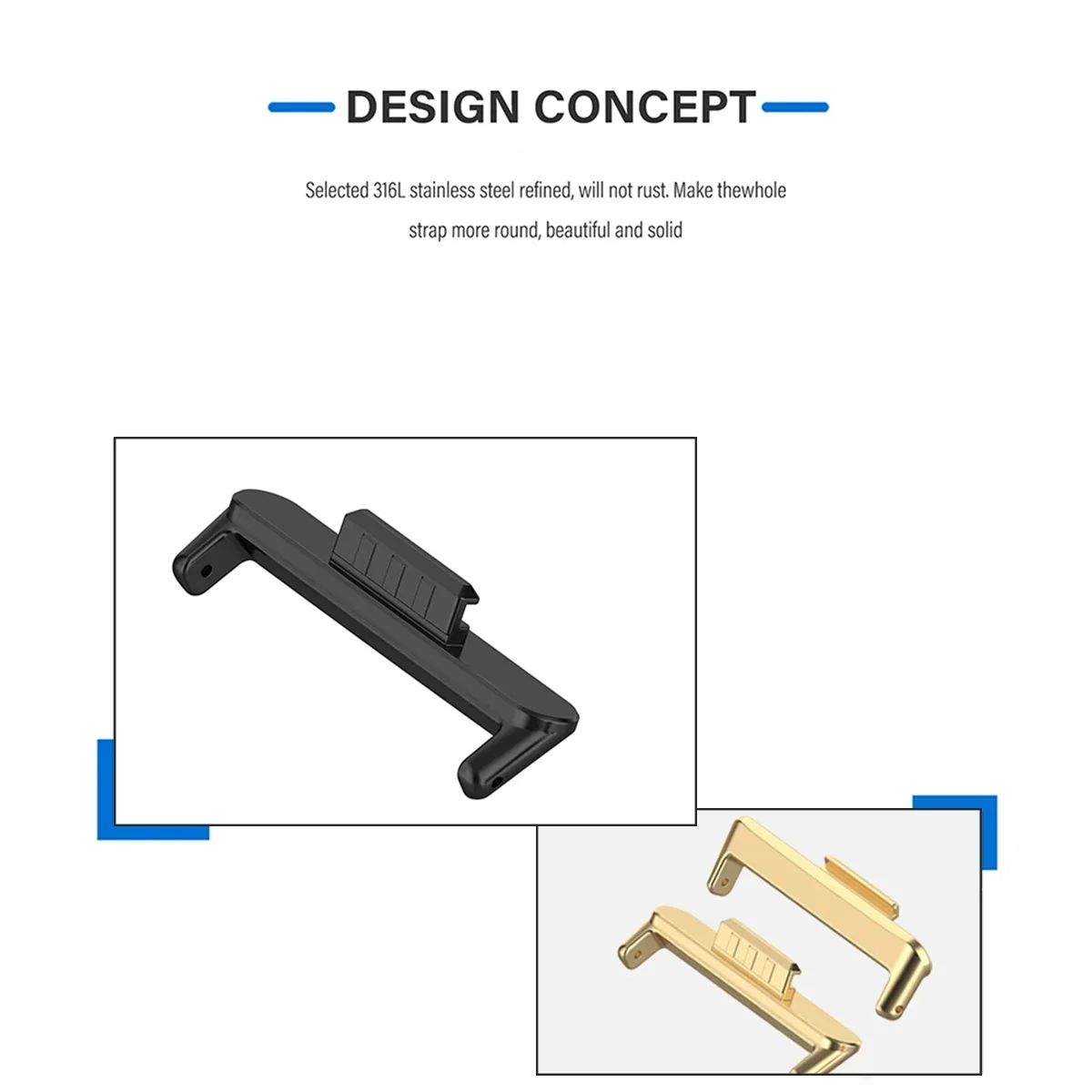 20mm 22mm 1Pair Adapter for Hu - đánh giá và giá Replacement Watch Bracelet