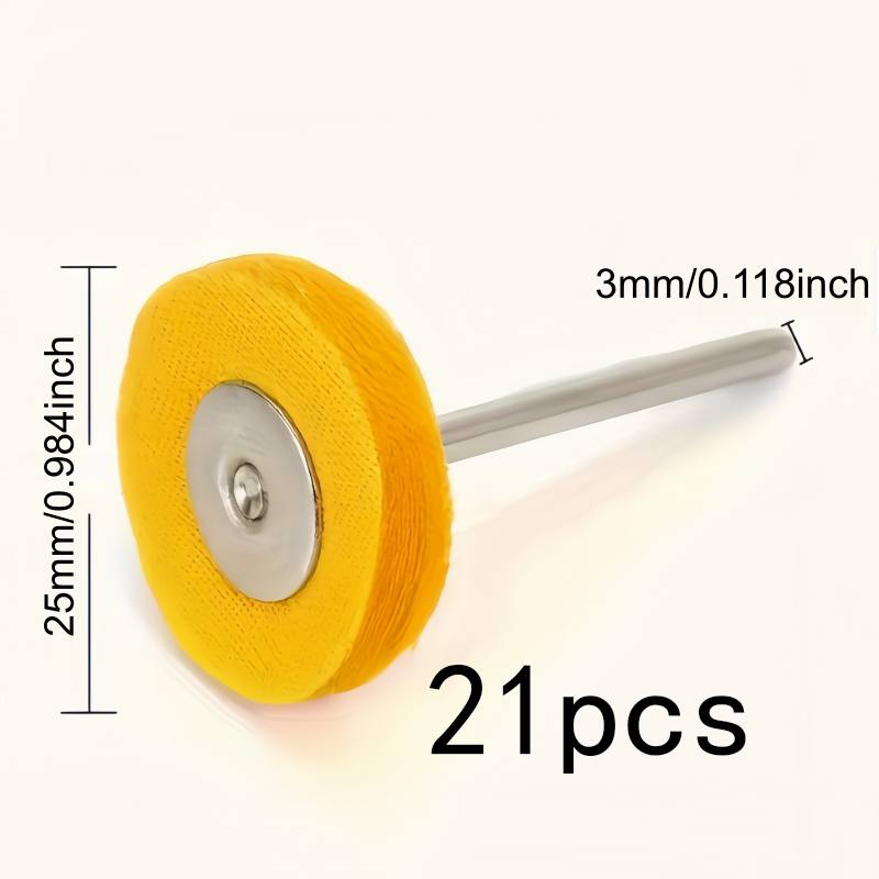 21Pcs 3mm Yellow Polishing Clo - đánh giá và giá Watch Polishing Cloth