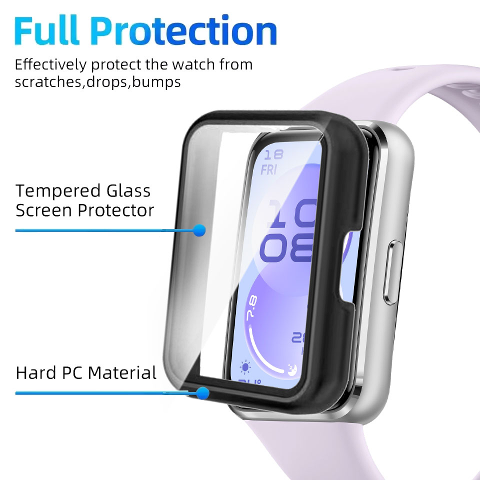 Tempered Glass+Case For Huawei - đánh giá và giá Smartwatch Watch Huawei