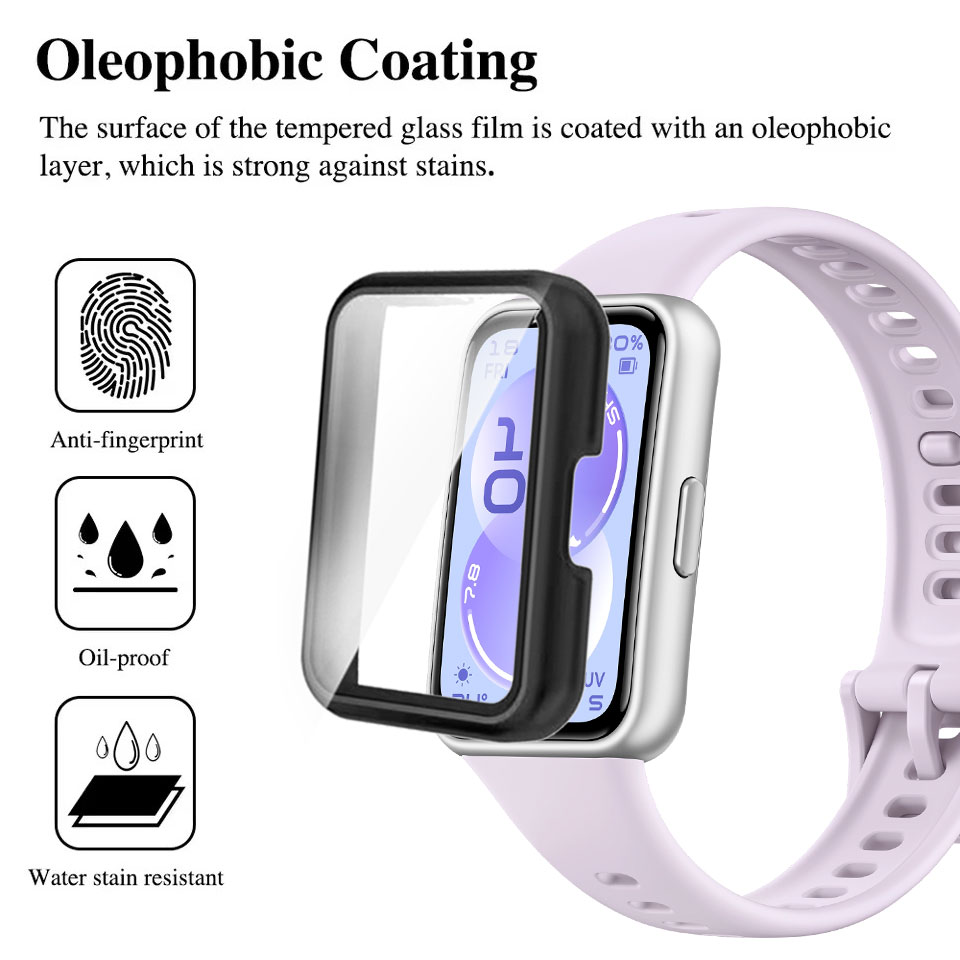 Tempered Glass+Case For Huawei - đánh giá và giá Smartwatch Watch Huawei