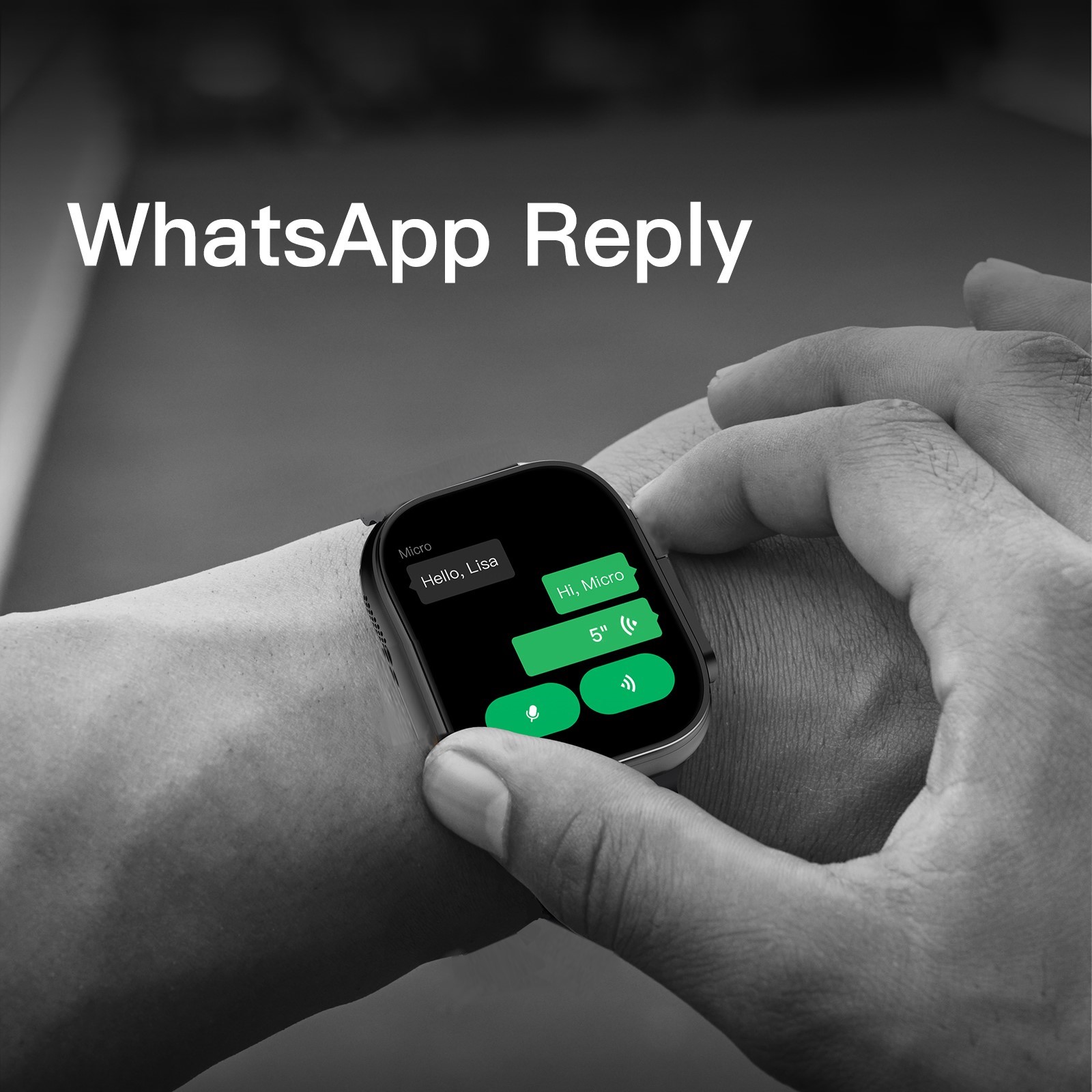 Whatsapp Quick Replies Ultra5  - đánh giá và giá Smartwatch Watch Whatsapp