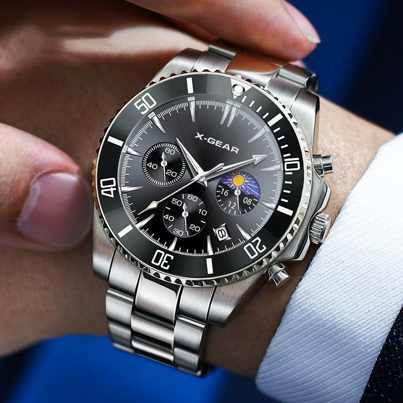 X-GEAR Fashion Calendar Men's  - đánh giá và giá Smartwatch Casual Watches For Men