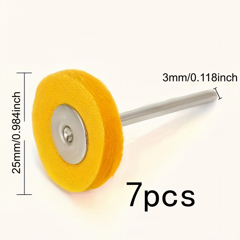 7Pcs 3mm Yellow Polishing Clot - đánh giá và giá Watch Polishing Cloth