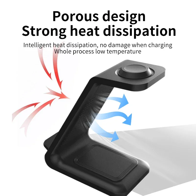30W 3 In 1 Wireless Charger  S - đánh giá và giá Watch Xs8