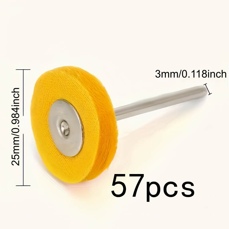 57Pcs 3mm Yellow Polishing Clo - đánh giá và giá Watch Polishing Cloth