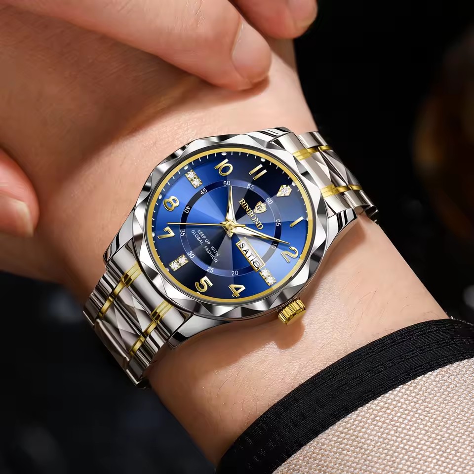 Men's Watch Fashion Trend Nigh - đánh giá và giá Smartwatch Casual Watches For Men