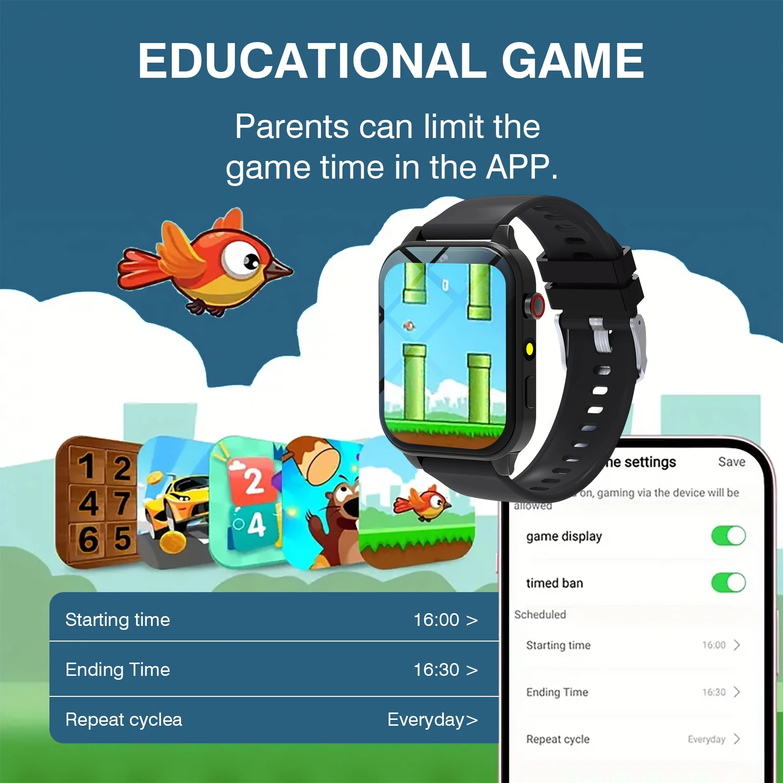 Kids′s Smart Watch 18 Games Ca - đánh giá và giá Smartwatch Watches For Kids