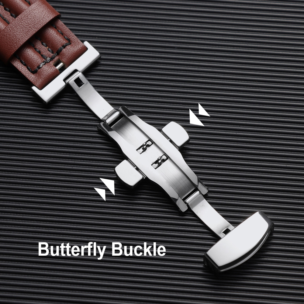 20mm 22mm Genuine Cowhide Watc - đánh giá và giá Seiko Watches Smartwatch