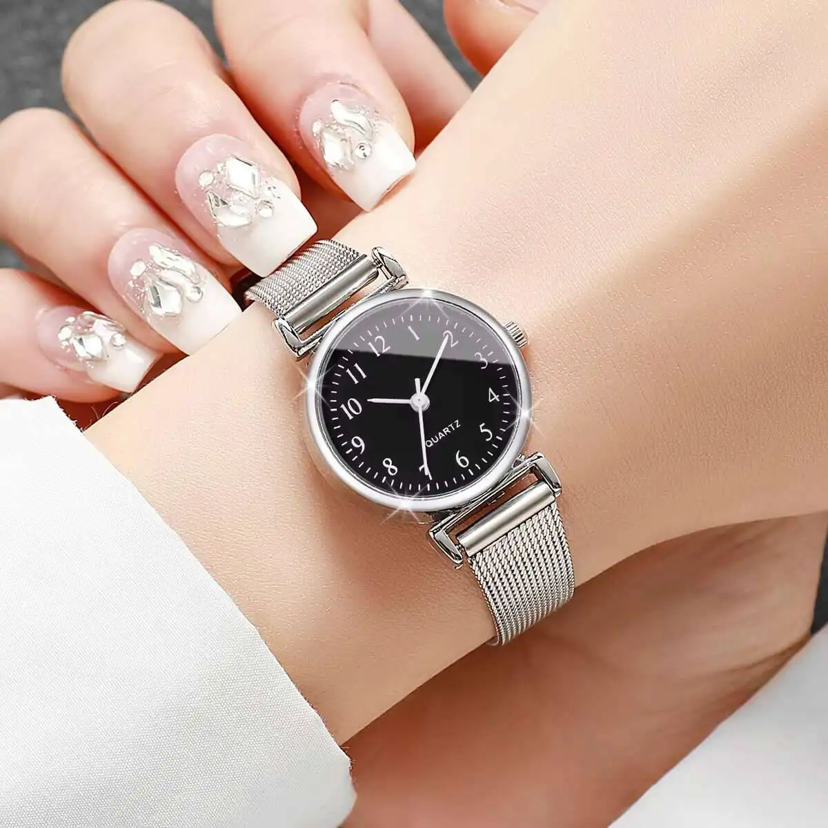 1/2PCS Fashion Women Watches S - đánh giá và giá Mesh Stainless Strap