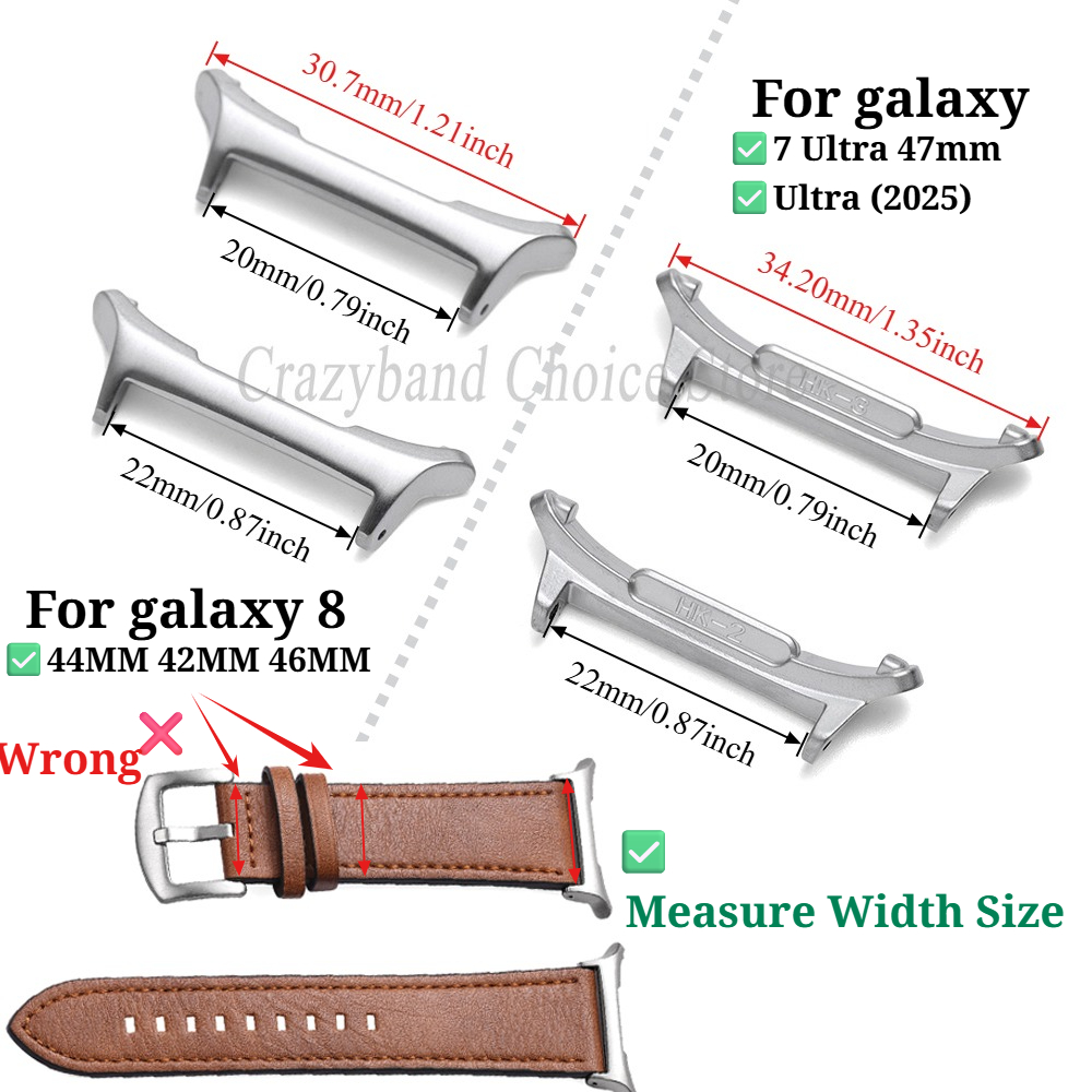 1 Pair Metal Connector for Sam - đánh giá và giá Replacement Watch Bracelet